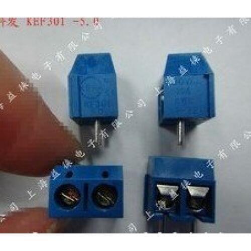 2P 2Pin 5.0mm Straight Pin PCB Screw Terminal Block Connector