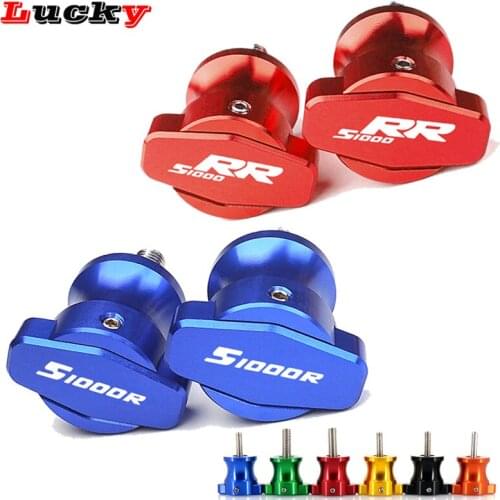 8MM For BMW S1000RR S1000R HP4 2014 2015 2016 2017 2018 2019 2020 Motorcycle SwingArm Sliders Spools CNC Swing Arm Stand Screw