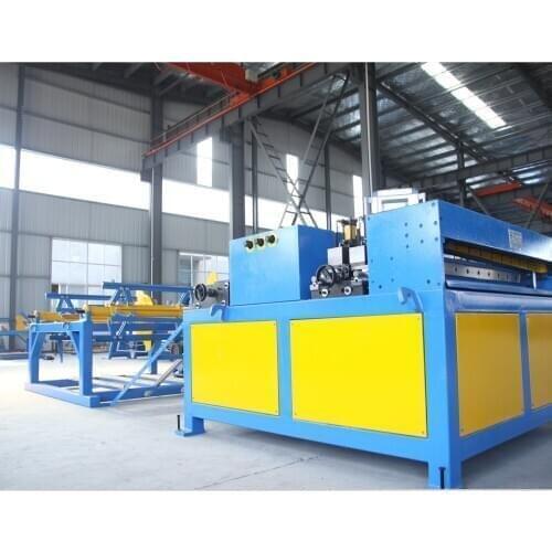 Hot sale Auto Duct Line 2/HAVC Air Tube Pipe Duct Making Machine for Square Tube Making