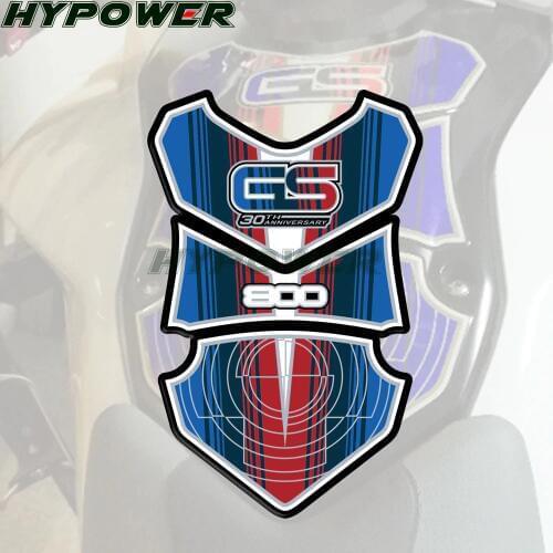 For BMW F800GS 30TH GS 3D Tank Pad Fish High quality Motorcycle Tank Pad Protector Sticker Fish Bone Sticker