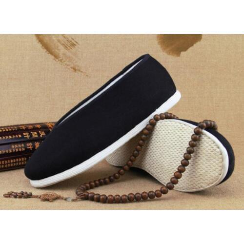 Handmade cotton shoes driving tai chi taijiquan sneakers zen lay shaolin monks kung fu wushu martial arts shoes