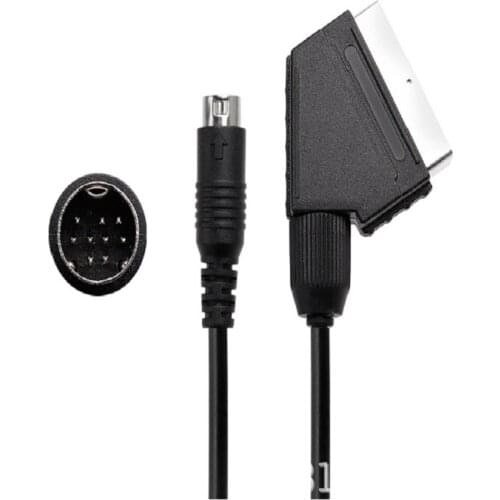 10 PCS EU RGB Scart Cable for Sega Genesis 2 Mega Drive MD 2