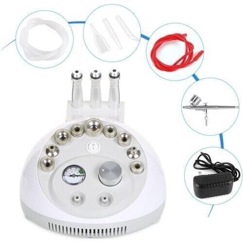 Mini Microdermabrasion Face Deep Cleaning Blackhead Removal Vacuum Sprayer Diamond DermabrasionMachine