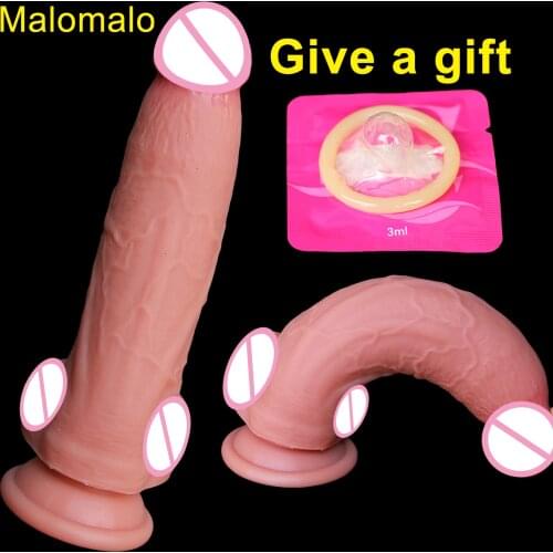 7.8 Inch Huge Big Realistic Dildo Dual Density Silicone Cock with Strong Suction Cup Lifelike Penis Sex Toys for Adult Woman