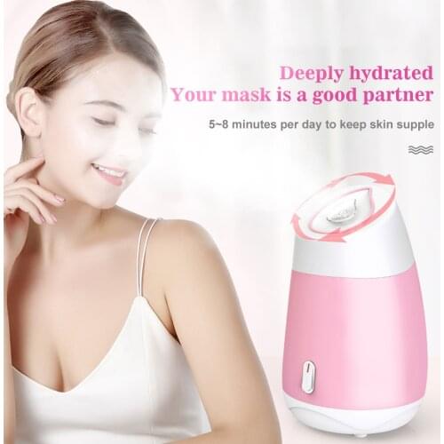 Nano Ionic Facial Steamer Hot Thermal Spray Face Steamer Sprayer Humidifier Spa Steaming Tool Open Pore Moisturizer Skin Care W9