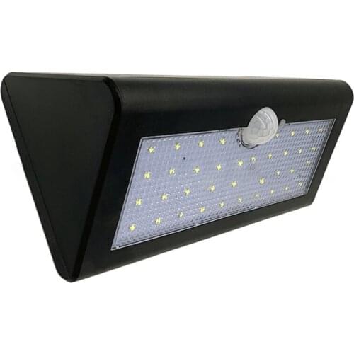 Outdoor Motion-Sensor Security Light 38Led Street Light Landscape Light Infrared Human Body Sensor Light, Black