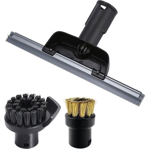 For Karcher SC2 SC3 SC4 SC5 CTK10 CTK20 Window Nozzle Scraper Round Brush for Steam Cleaner Mirrors,Clean Slit Moisture