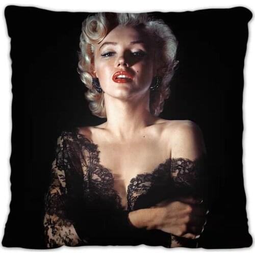 Marilyn Monroe Pillowcase Pretty Scholar Yu Lexuan Same Paragraph Star Photo Poster Cushion Cover Souvenir Surroundi Call Cheer