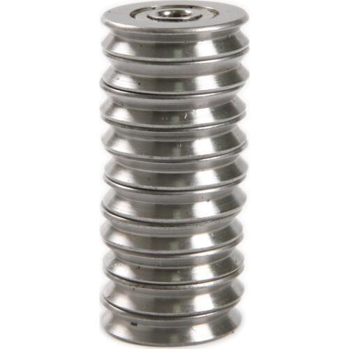 New 10PCS/Set V623/603ZZ Bearing V Groove Bearing width 3mm depth 1.5mm High carbon steel low speed Traces Pulley Bearings