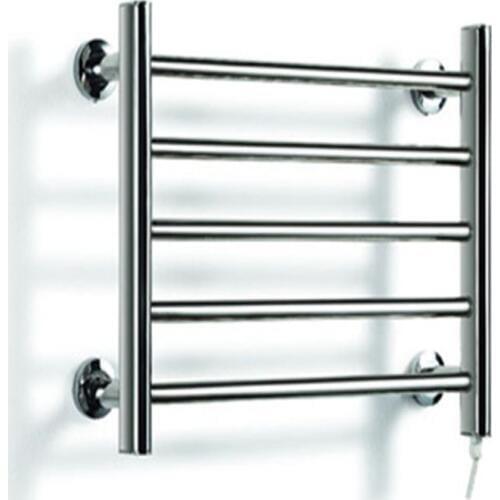 Heated Towel Warmer Bathroom 304 Stainless Steel Five-layer Towel Rack Wall Mounted Electric Heated Towel Rail dryer