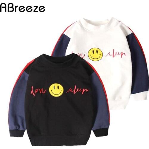 2020 Spring Autumn Children Top Clothing 2Y 5Y 10Y Casual Sweatshirts For Boys & Girls Cotton Cartoon Print Kids Sweatshirts
