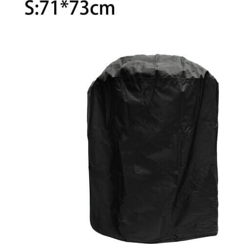 Heat resistance BBQ Grill Cover Garden Protector Black Oxford Cloth High Quality