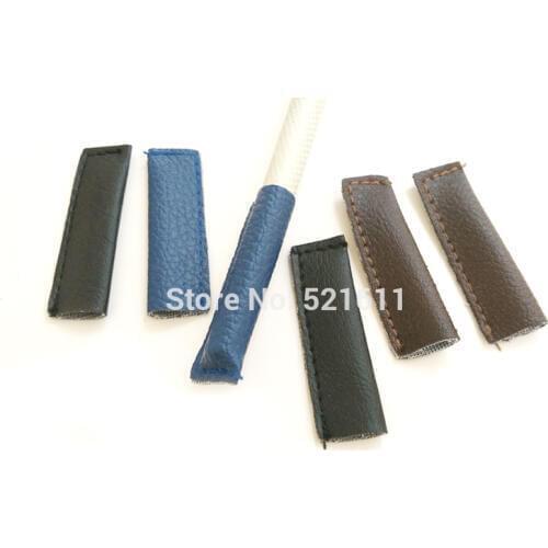 Xmlivet 3pcs/lot PU leather Snooker cue tip protectors Smart stick cue tip Sleeve fit 9-11mm Billiards accessories China