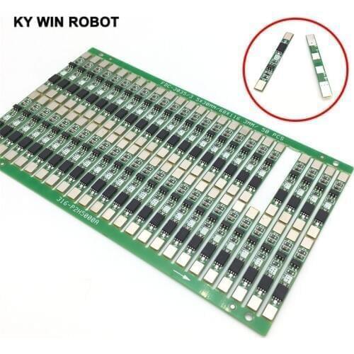 5PCS/LOT 1S 3.7V 3A li-ion BMS PCM battery protection board pcm for 18650 lithium ion li battery