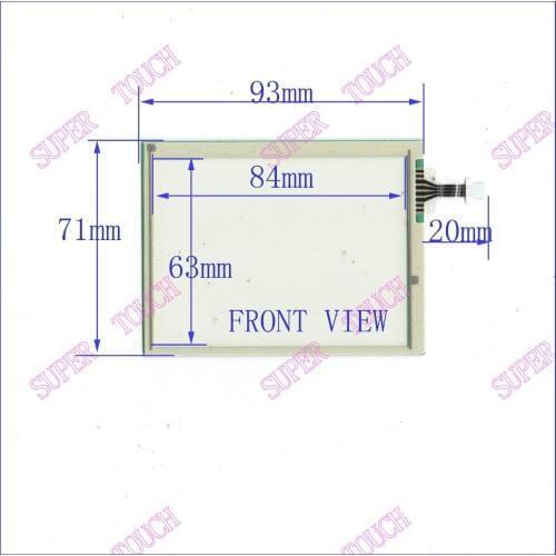 ZhiYuSun NEW 4 inch four wire resistive Touch Screen 93*71 touch screen FREE SHIPPING