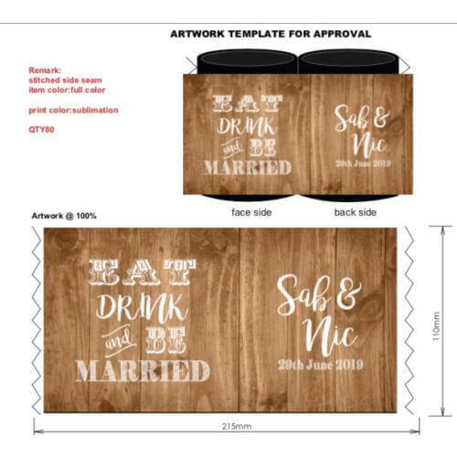 200pcs/lot Neoprene Stubby Holder With Customer Logo Printing Beer Can Cooler With Solid Base Stubby Holders