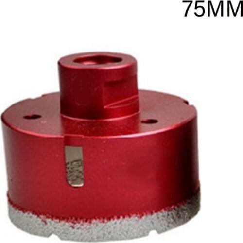 6-75mm M14 Vacuum Brazed Drill Bit High Hardness Hole Saw Cutter for Marble Tile
