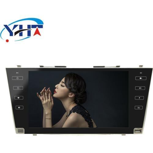 2din 9" Quad Core 1+16G Android 8.1 Car Stereo Radio DVD Player with BT Wifi HD 1024*600 MirrorLink for Toyota Camry 2007-2011
