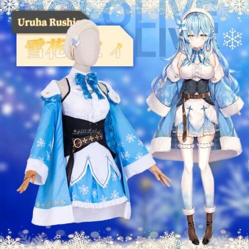 Hololive virtual VTuber Snow Lami Xue mom initial regular service cosplay female skirt costume