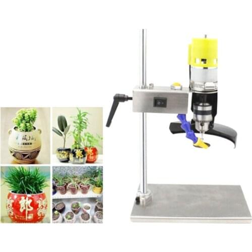 Wine bottle cutter tool electric glass ceramic bottle cutter bottle making flower pot grinding drilling cutting