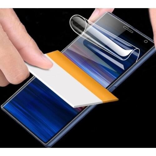 6D Soft Protective Hydrogel For Sony Xperia 5 10 plus XZ2 XZ3 XA2 XA3 XA XA1Ultra Screen Protector Full Cover Film Not Glass