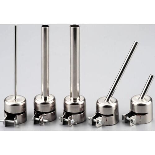 850 Series Hot Air Gun Nozzle Lengthen Type BGA Nozzle Welding Accessories For QUICK SAIKE YIHUA