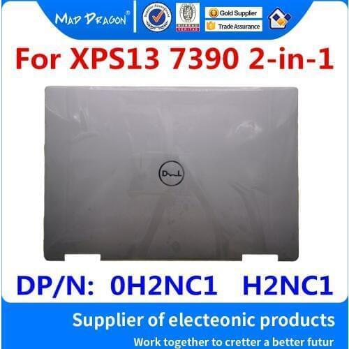 Laptop NEW original LCD Rear Lid Back LCD Top Cover silver white A shell For Dell XPS13 7390 2-in-1 0H2NC1 H2NC1 AM2C9000110