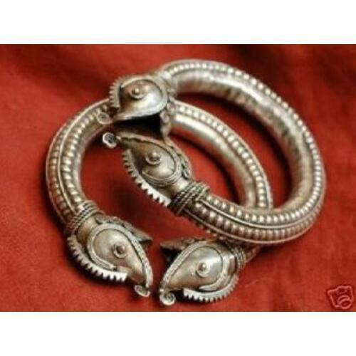 Charm Chinese Miao Pure silver Bracelet 1pc