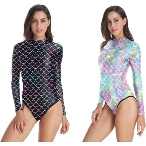 Mermaid sportswear freestyle diving suit surfing hot spring swimsuit