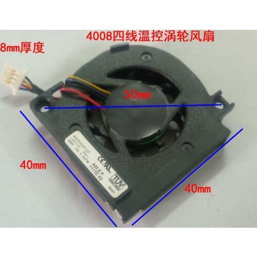 2pcs CPU Fan For DELL For LATITUDE E4200 C587D COOLING DFS300805M10T F736 C587D 0C587D g40x05ds1zd 52t131 dc280005fnl