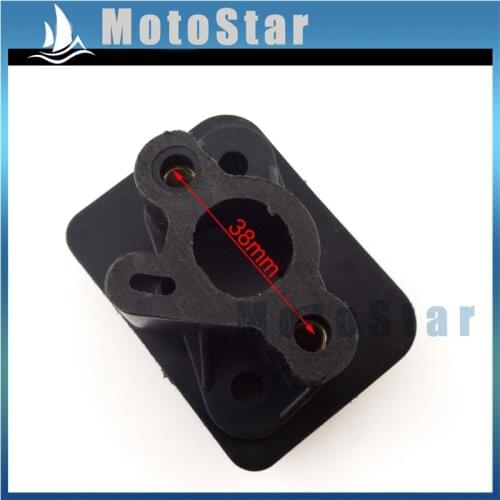 Intake Pipe Inlet Manifold For 2 Stroke 43cc 49cc Engine Carburetor Carb Goped Pocket Bike Tornado Scooter G-Scooter Cat Eye
