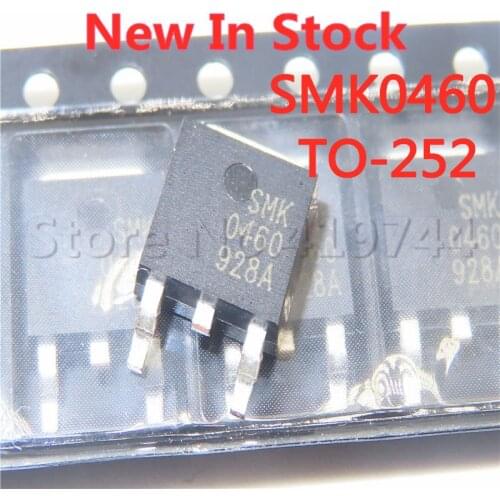10PCS/LOT SMK0460 SMK0460D TO-252 MOSFET field effect tube N-channel 600V 4A In Stock NEW original IC
