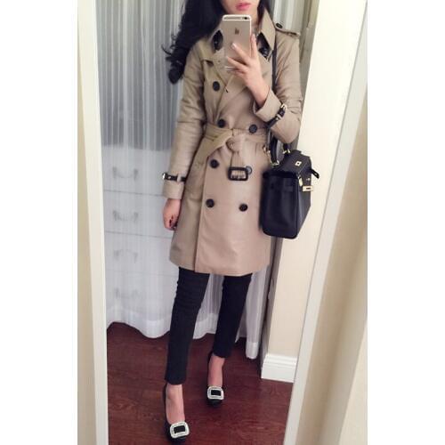 2020 Genuine Jacket Womens Windbreaker Women Spring Autumn Sheepskin Coat Long Blazer Leather Jackets 53288 YY435