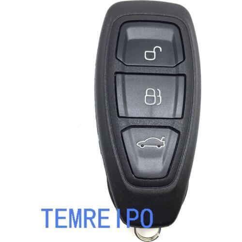 3 Buttons Smart Remote Key Shell Case Fob for Ford Fiesta Focus Mondeo C-Max Kuga