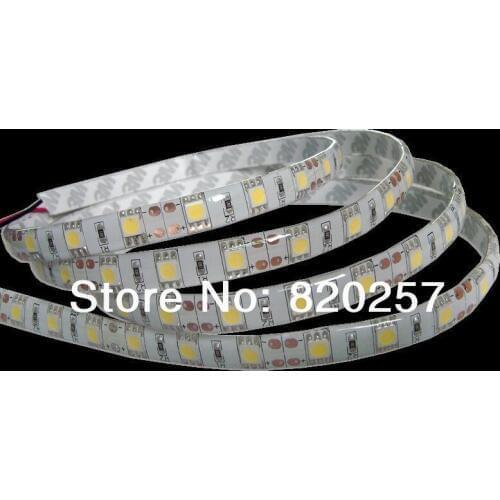 5 Meter Roll 5050SMD IP65 Waterproof Outdoor LED Strip DC12V 60leds/m LED Ribbon Light