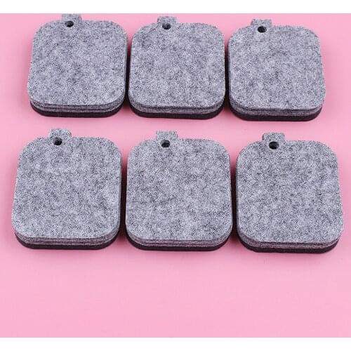 6pcs/lot Air Filter Cleaner For Stihl BG55 BG65 BG85 SH55 SH85 Leaf Blower Replacement Spare Part