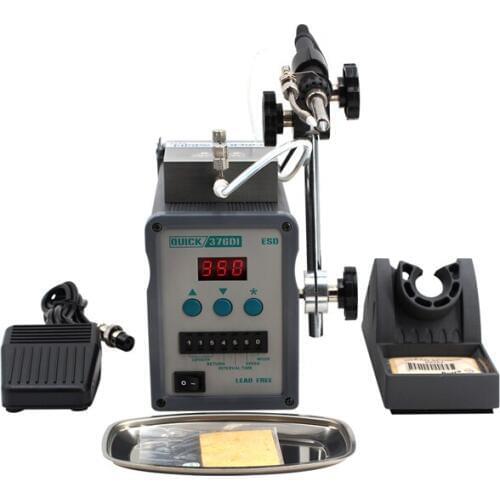 QUICK 376DI 90W 150W Broke tin Out of tin Automatic soldering iron soldering station With pedal