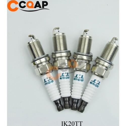 Dual Iridium Spark Plug Car Candle IK16TT 4701 IK20TT 4702 IKH20TT 4704 for Toyota Mazda Honda Acura Ford Lexus