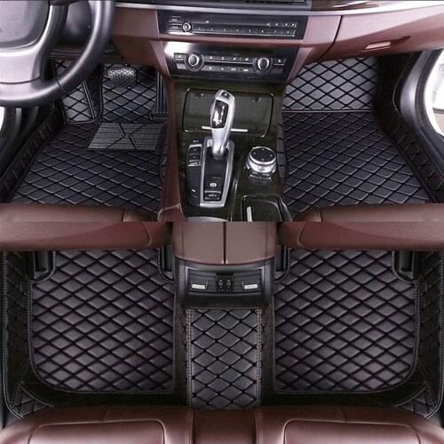 Custom Car Floor Mats For Volkswagen Passat B5 Touran Tiguan Phaeton Toureg Sharan Golf Amarok Canyon Aventura Atlas Beetle Polo