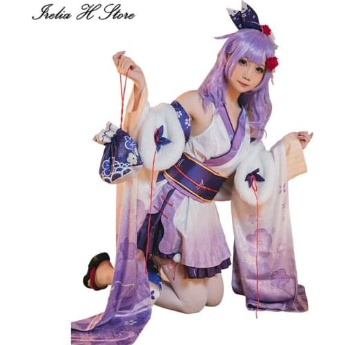 Azur Lane unicorn Cosplay New Year kimono female Halloween Cosplay Costume