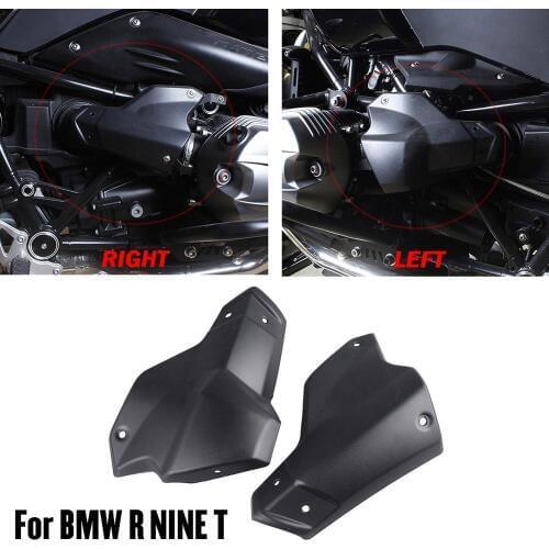 For BMW R NINE T R9T R 9T RNINET 2013 2014 2015 2016 Motorcyle Dust Injection Engine Cylinder Head Cover Protector Shield Black