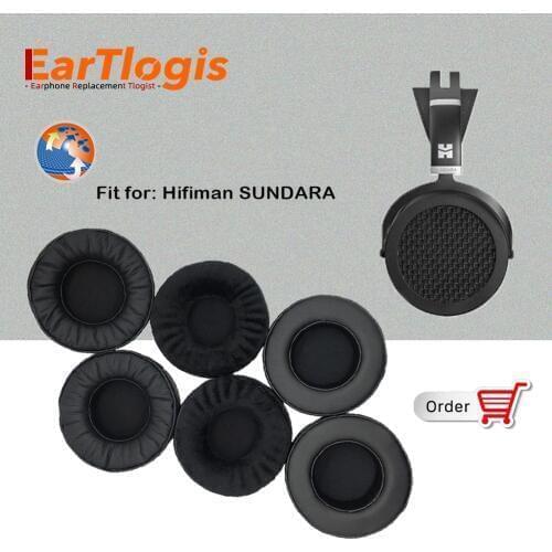 EarTlogis Replacement Ear Pads for Hifiman SUNDARA Headset Parts Earmuff Cover Cushion Cups Pillow