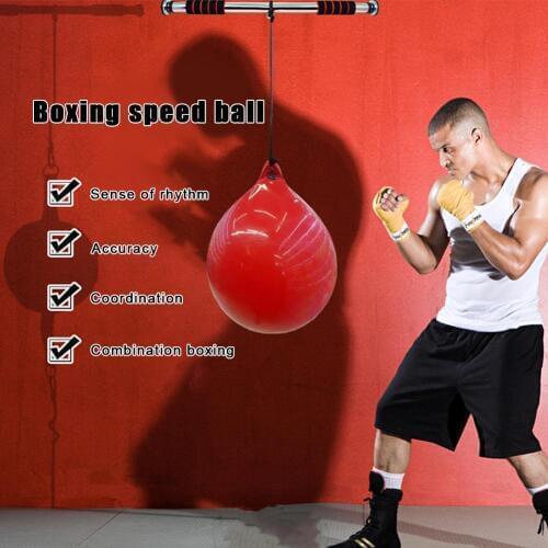 Elasticity Water Injection Training Bag Hoisting Boxing Bag Exercise Fitness Boxing Ball Wear-resistant Speed Ball