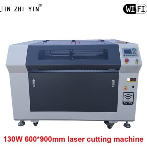 JINZHIYIN WIFI Control TS6090 130W laser engraving machine ruida system laser cutting machine for wood acrylic cloth leather