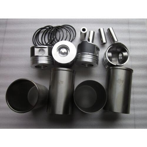 Set of pistons groups including connecting rod bearings, head gasket for Changchai 4L88/4G33T