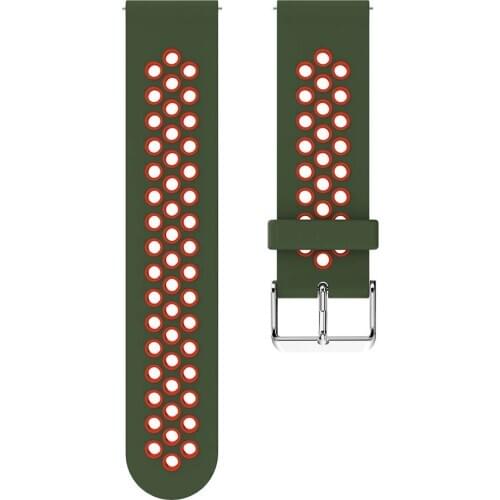 Silicone WatchBand For Samsung Gear S3 Frontier/Classic 22mm WatchStrap Replace Bracelet For Samsung Galaxy Watch 46mm wristband