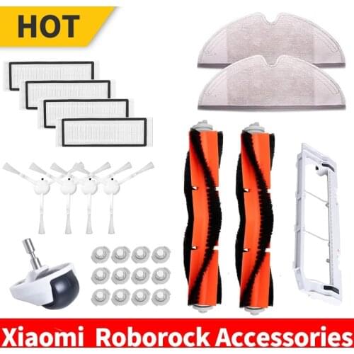 Hepa Filter Mop Rag Brush For Xiaowa E25 E20 Xiaomi Mijia 1S Roborock S50 S51 S6 MaxV Robotic Vacuum Cleaner Replacement Parts