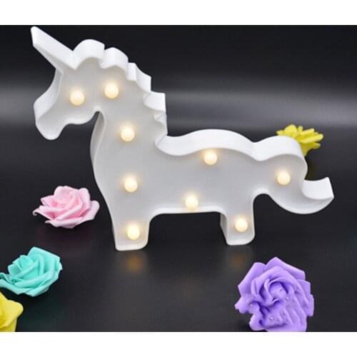 Led Luminous Unicorn Horse Night light