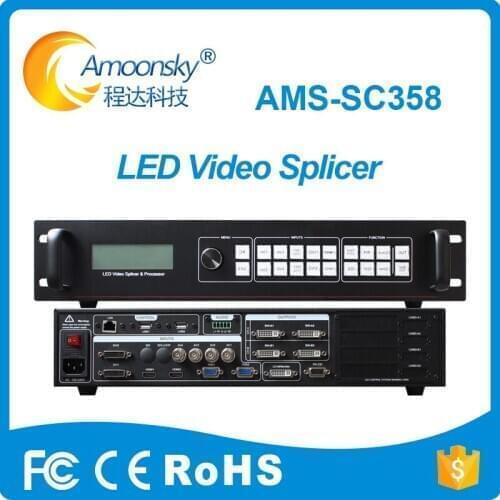 Hot selling AMS-SC358 4k video processor led wall controller led splicer like magnimage led-560e for outdoor led banner display