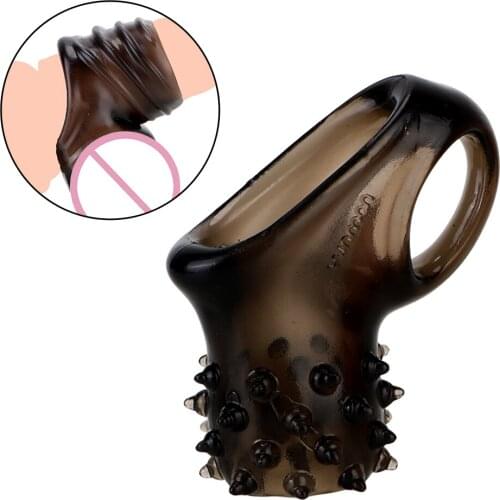 Time Delay Ejaculation Sex Shop Strap On Penis Ring Stretcher Sextoys Sex Toys for Men Strapon Cock Ring Male Chastity Cage